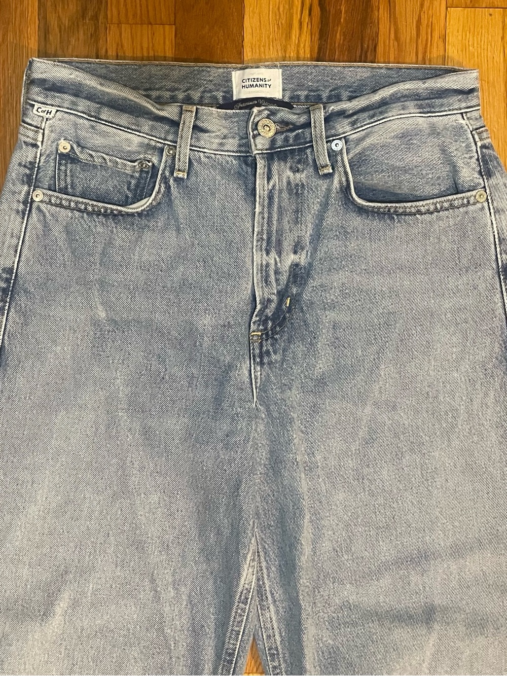 Citizens of Humanity Miro Relaxed Barrel Leg Jeans Gemini Size 26 - Picture 7 of 11